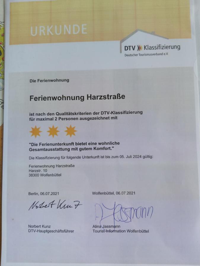 Ferienwohnung Wolfenbüttel Exterior foto